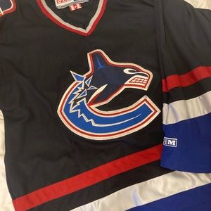 vintage canucks jersey